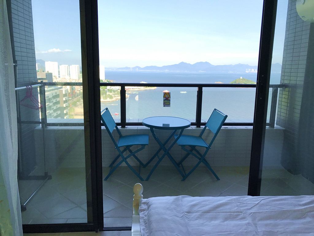 一线情归大海海景主题单房双床