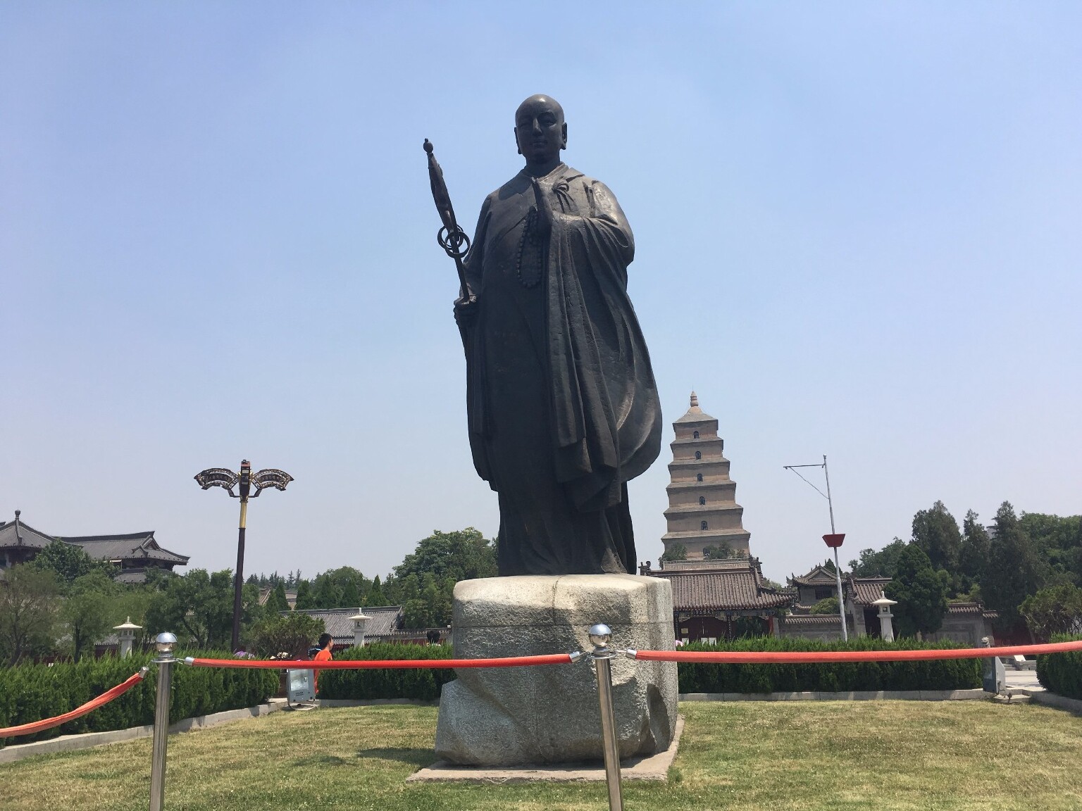 大慈恩寺,玄奘留下的佛印—西安七日游之第2日(2)