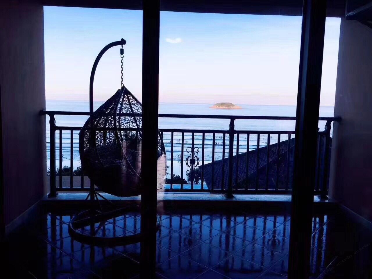 高级海景套房/厅房