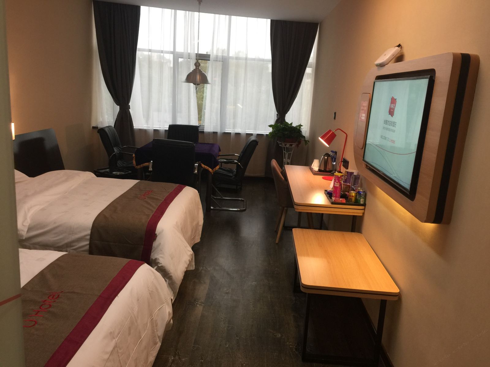 休闲麻将双床房