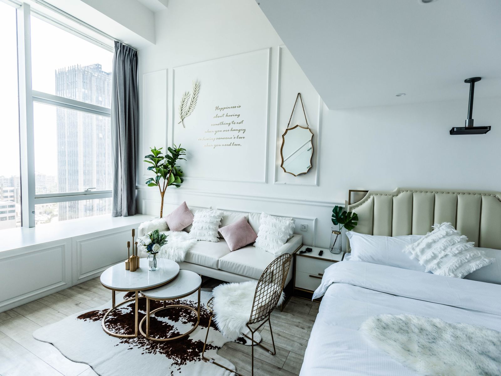 轻奢海景LOFT双床房