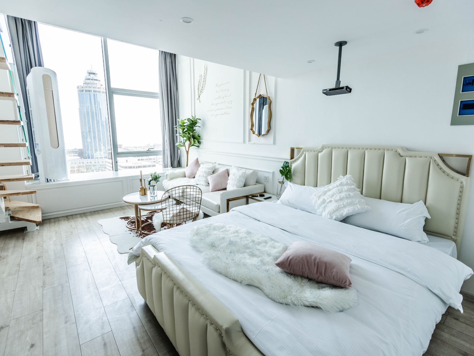 轻奢海景LOFT双床房