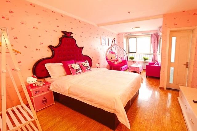 Hello Kitty主题大床房