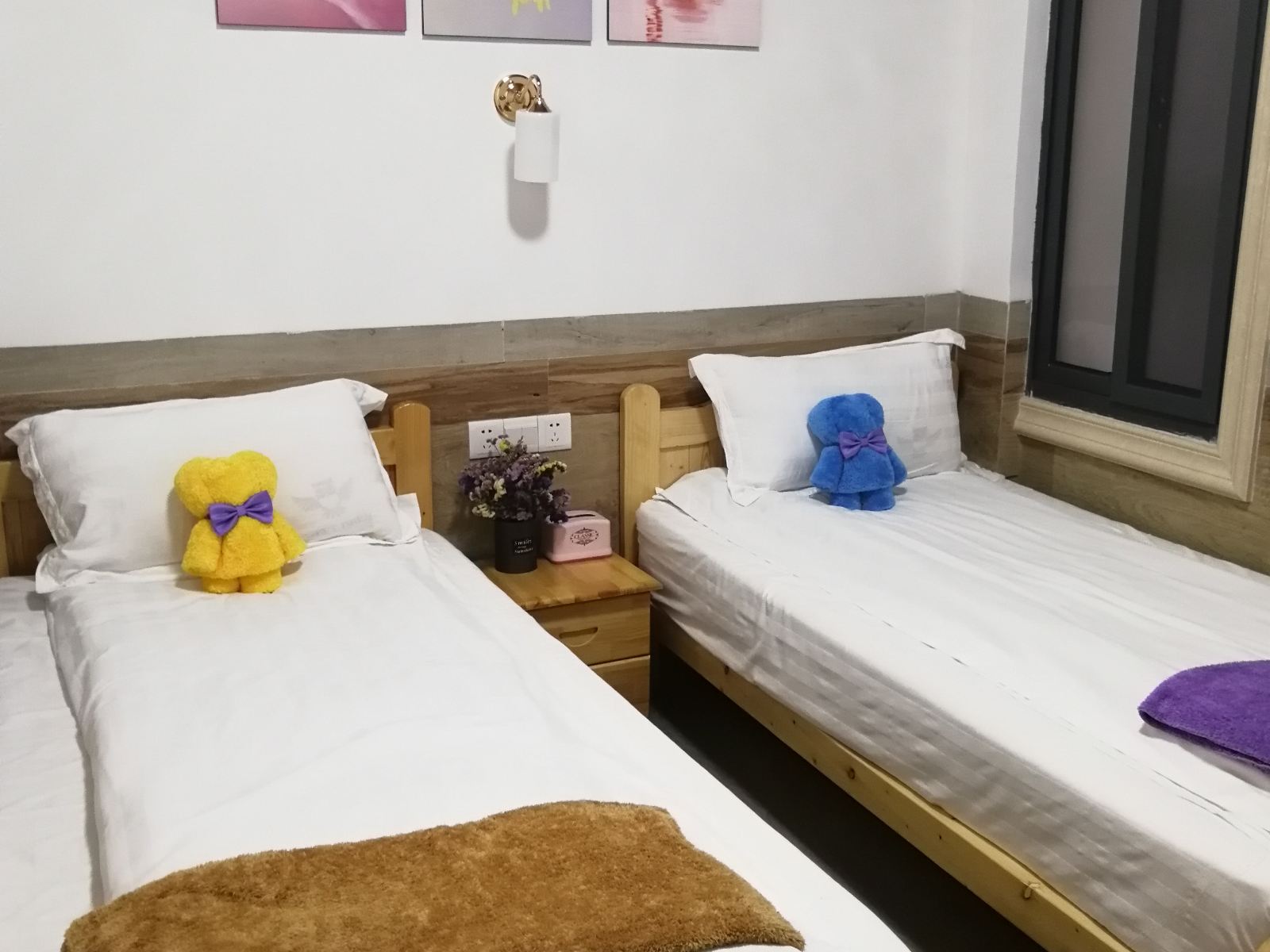 温馨双床房