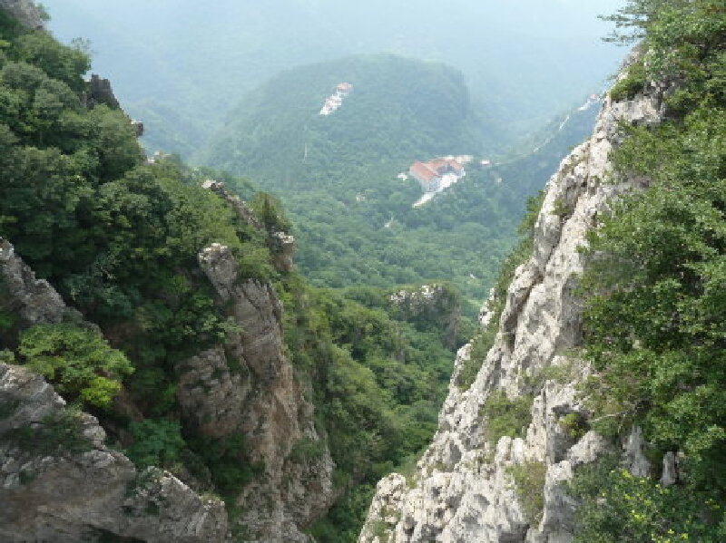 运城游记.永济五老峰