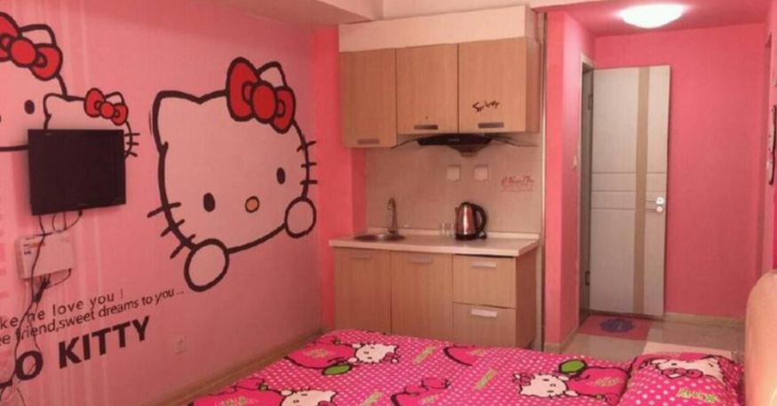 Hello kitty主题房