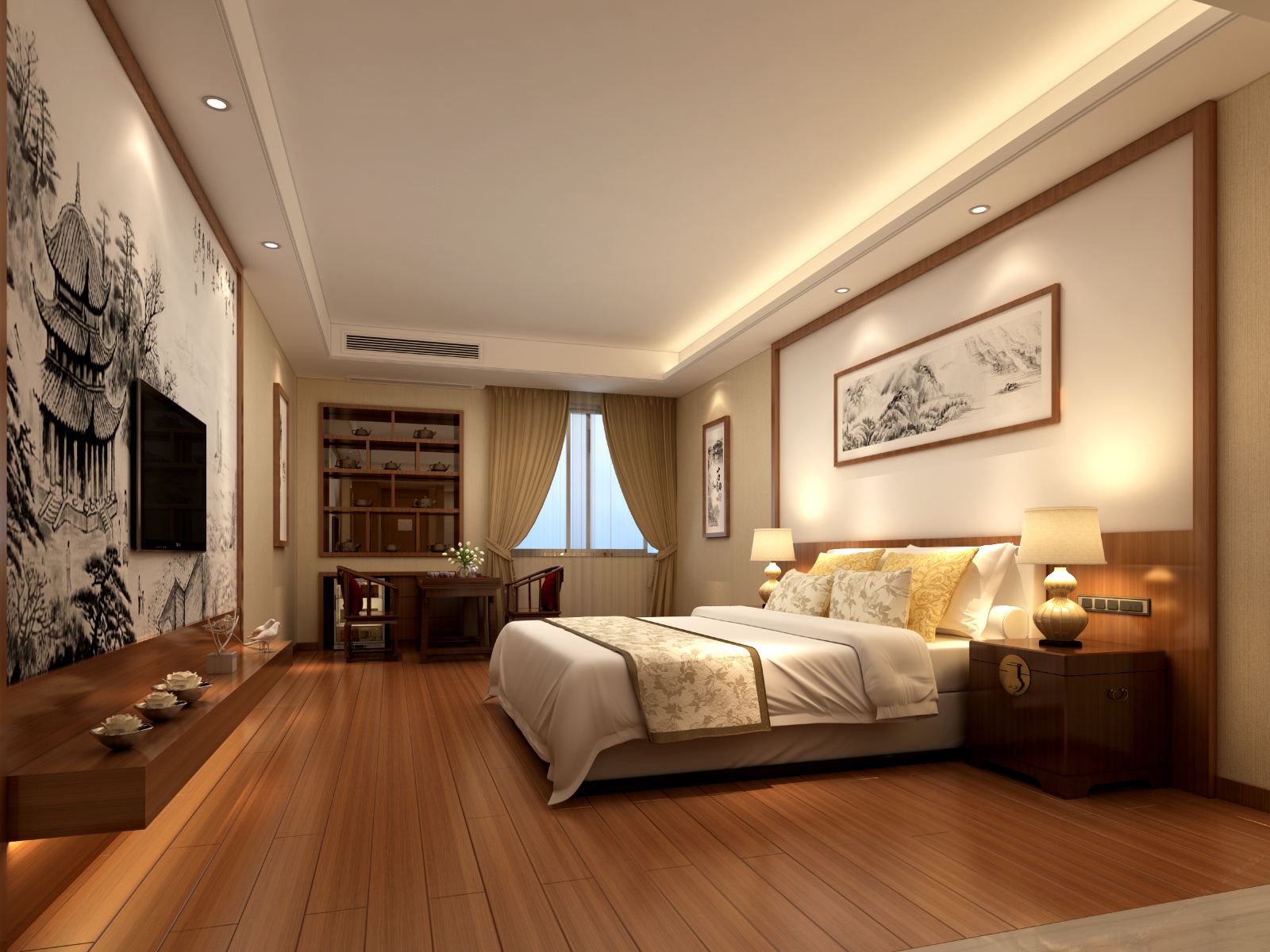 君山银针主题房