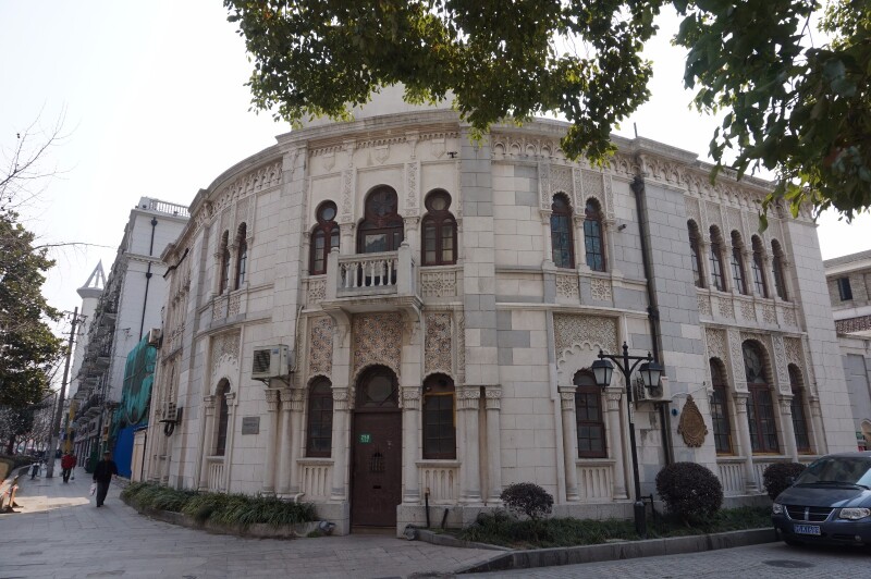 东江湾路的入口,这座建筑是在1924年所建,抗战胜利后作为孔祥熙的寓所