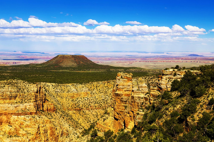 美国中西部之旅 - 科罗拉多大峡谷:desertview