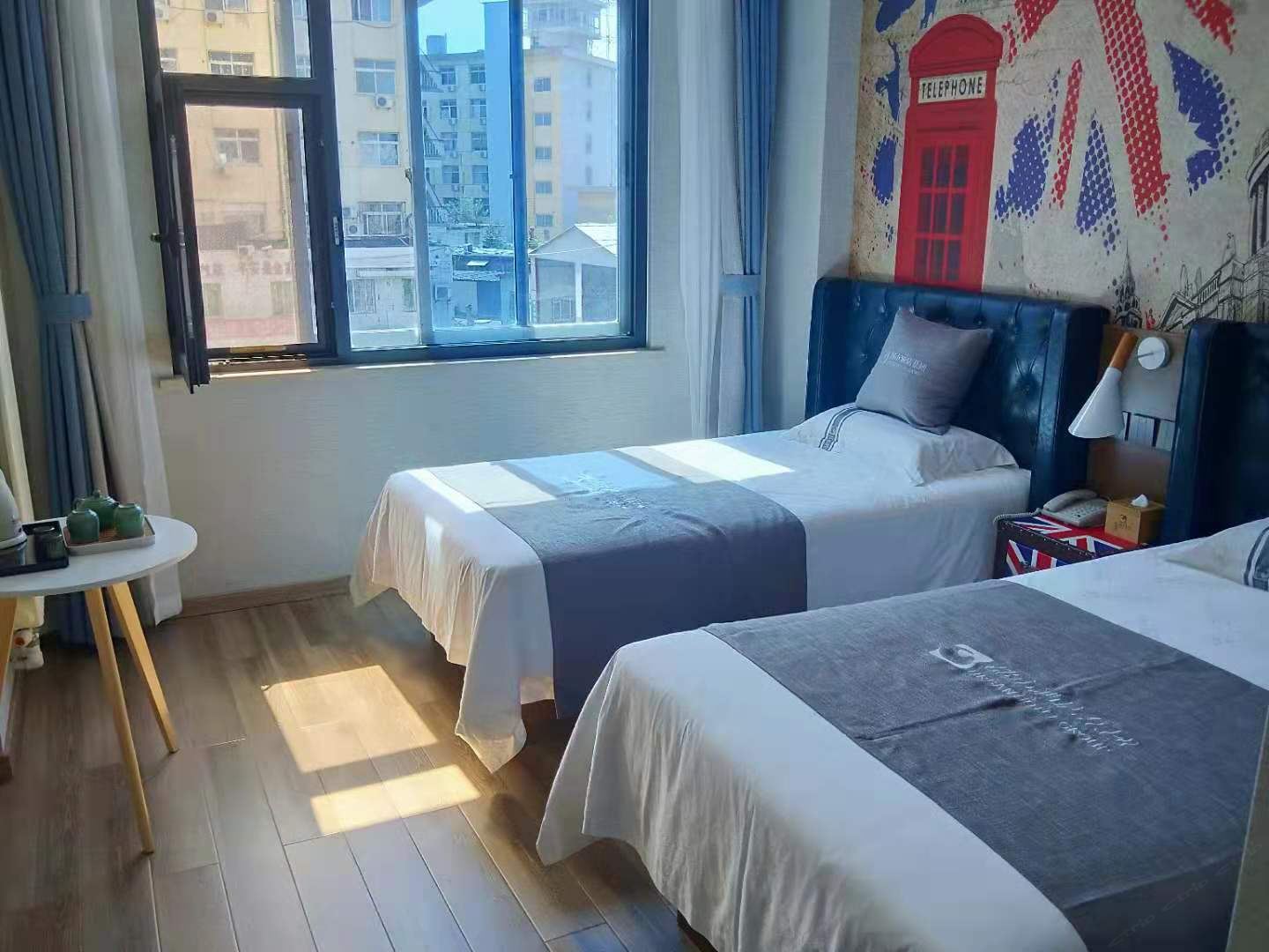 网红创意双床房