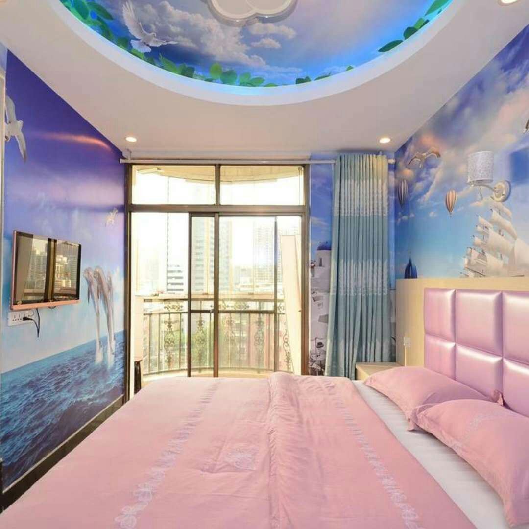 景观阳台大床房