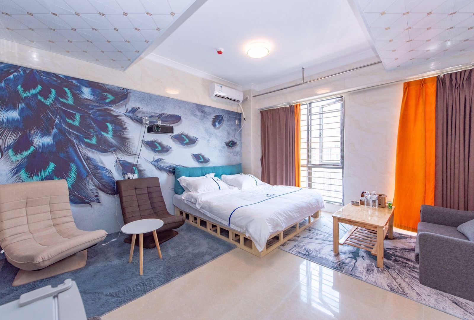 北欧观景榻榻米房