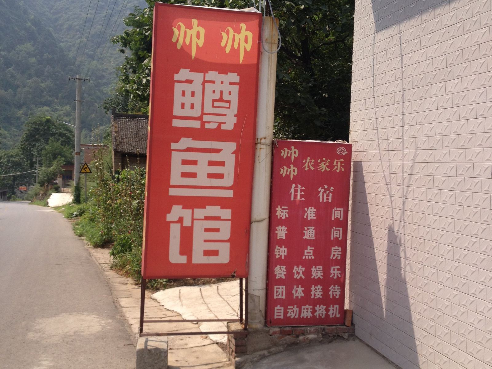 西安翠华山帅帅农家乐