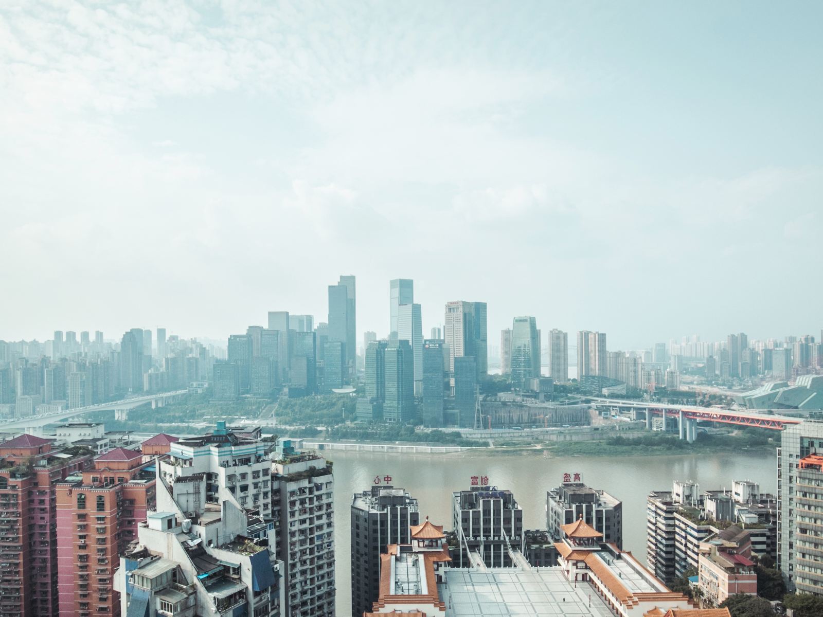 北欧宽景观江大床房