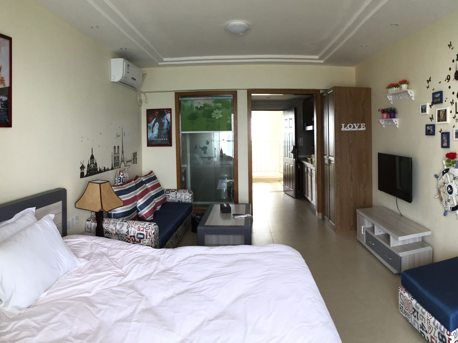 一线海景金色之恋大床房