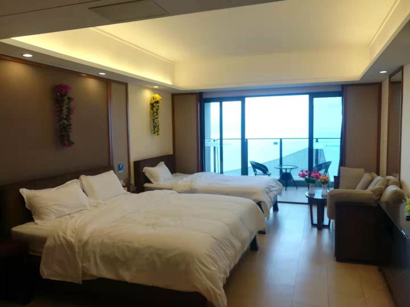 海景一室二床房