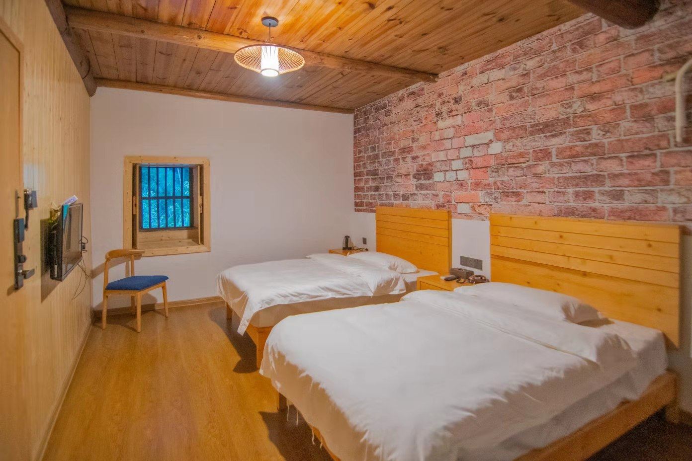 土楼观景标准双床房