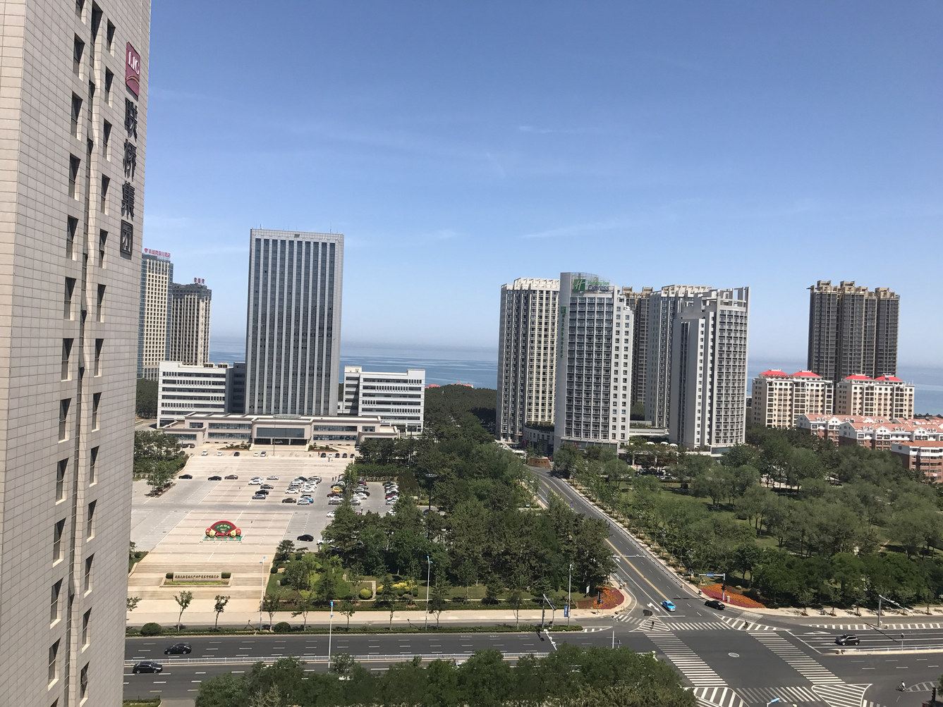 威海国际海水浴场小屋