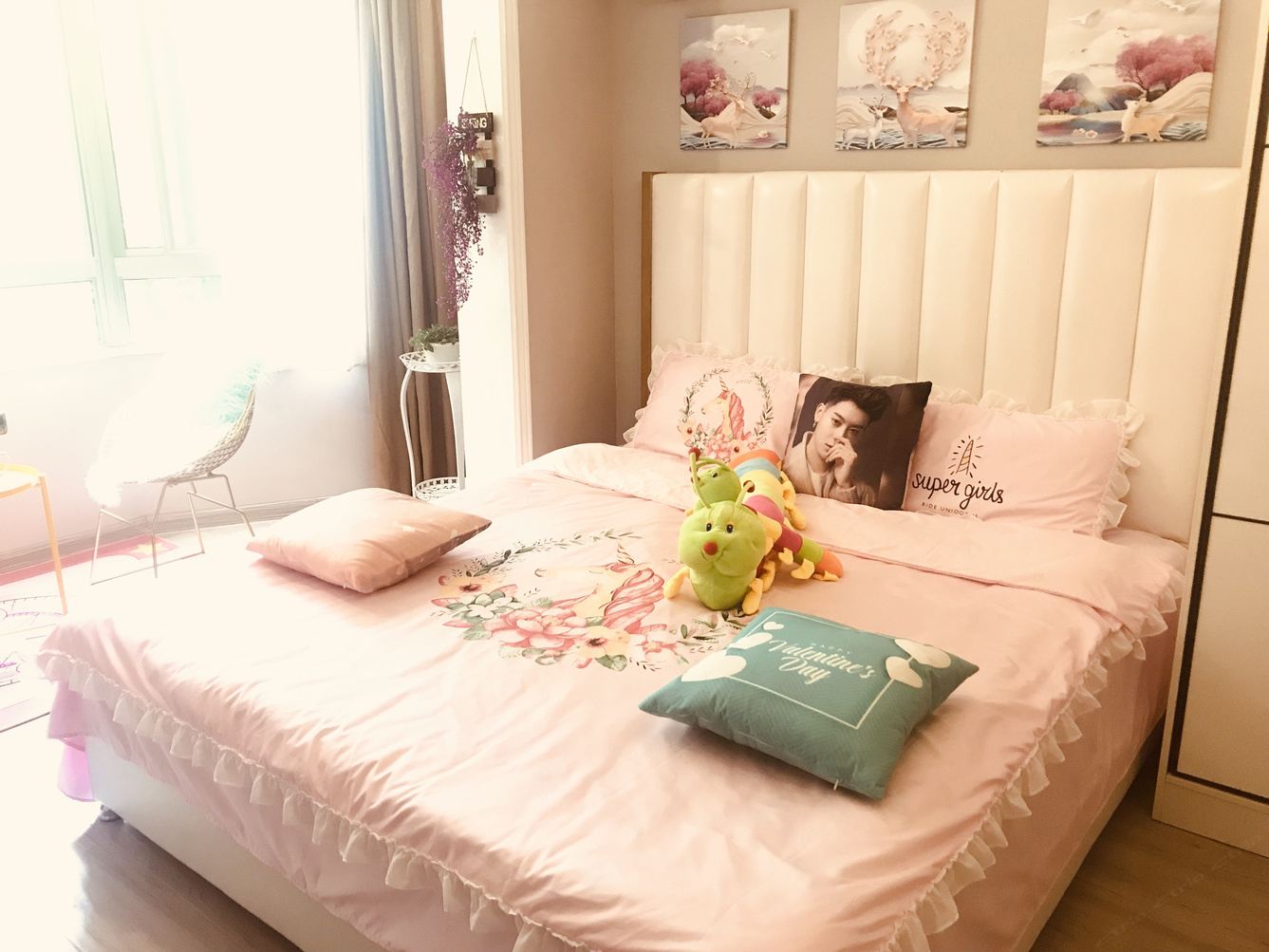 舒适北欧风一室大床房