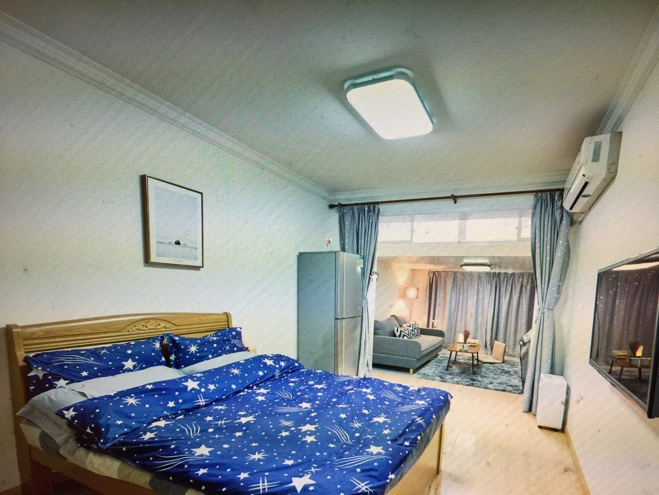 舒适一室二床房