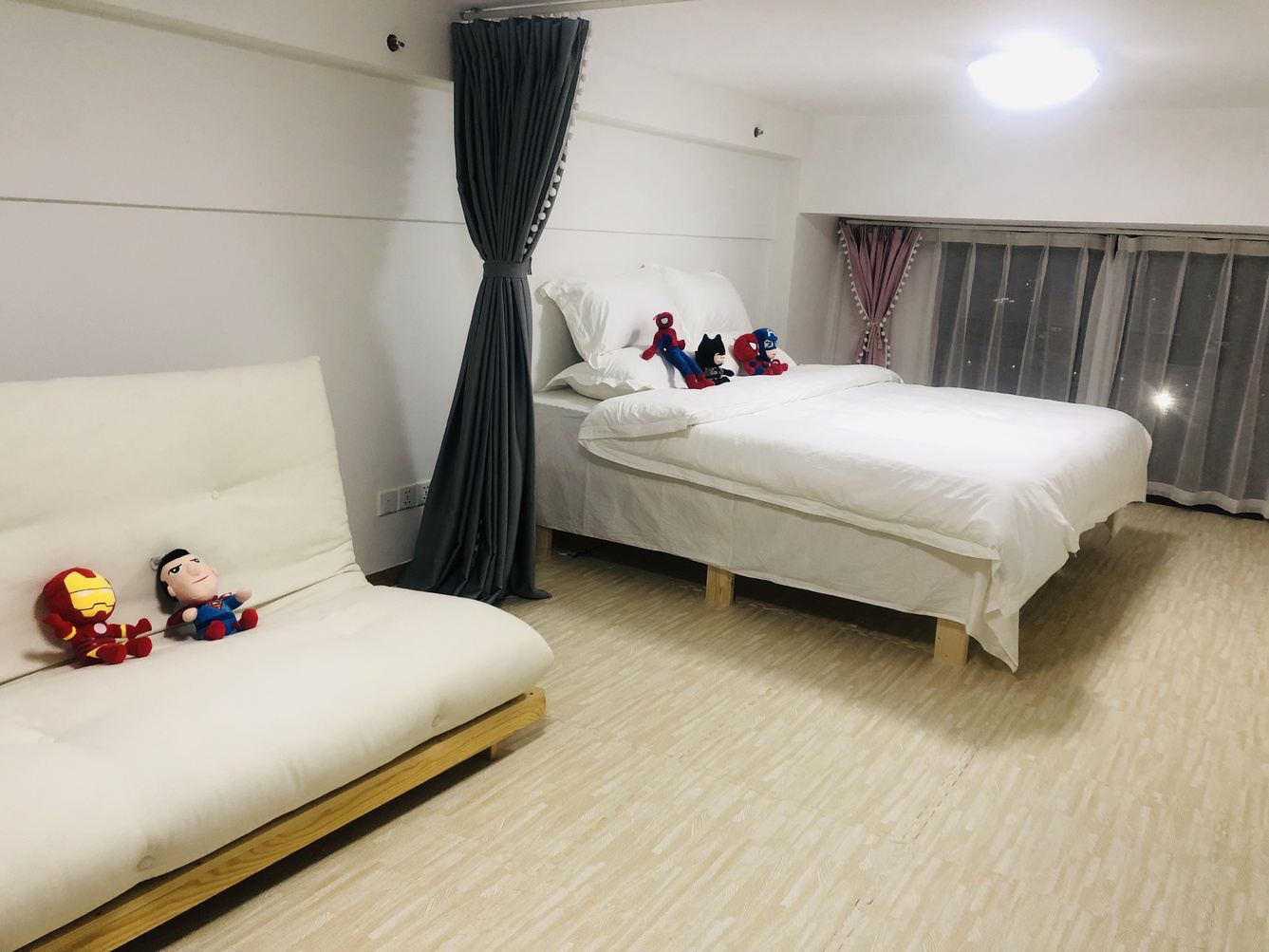 loft二室二床房
