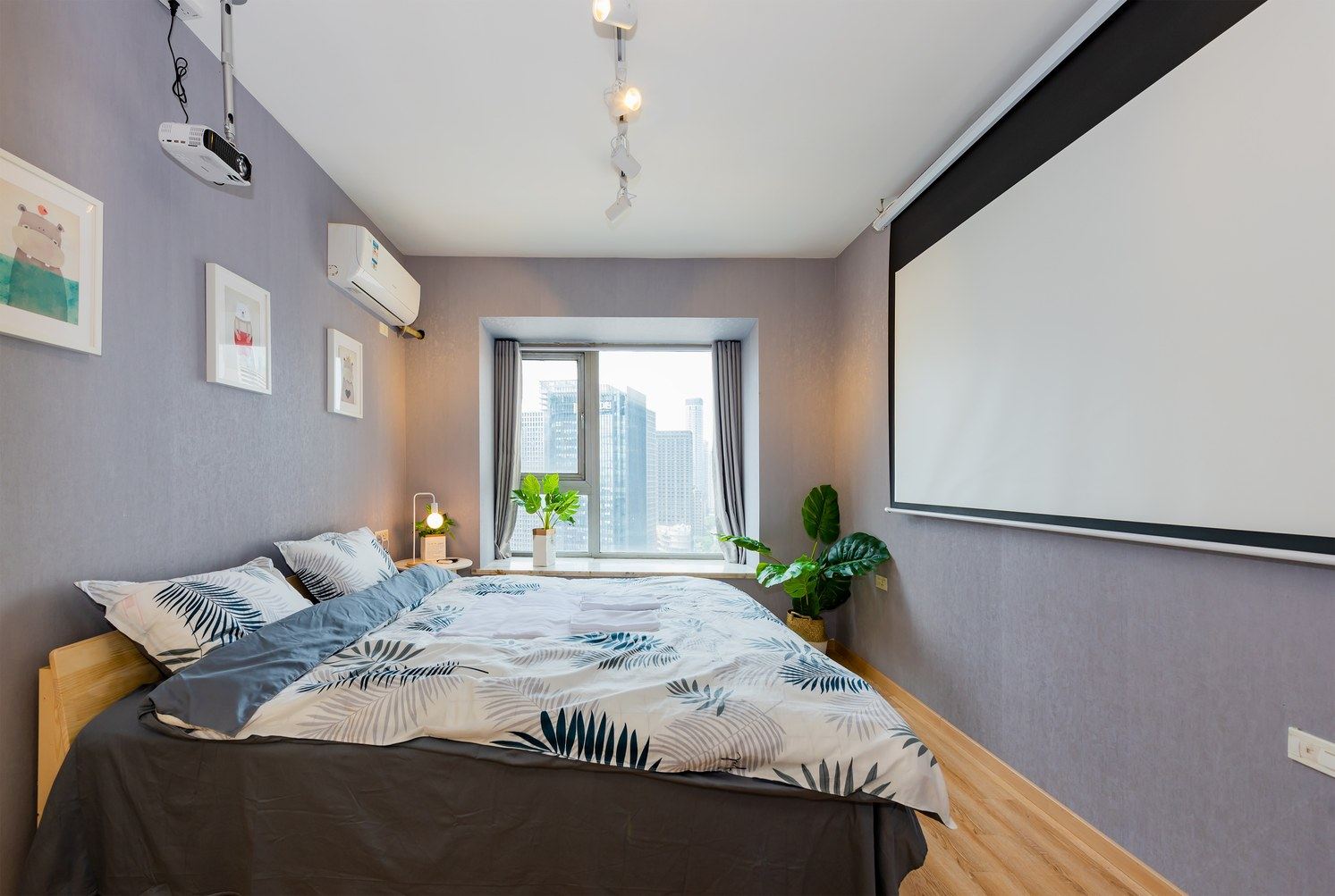 温馨投影小屋