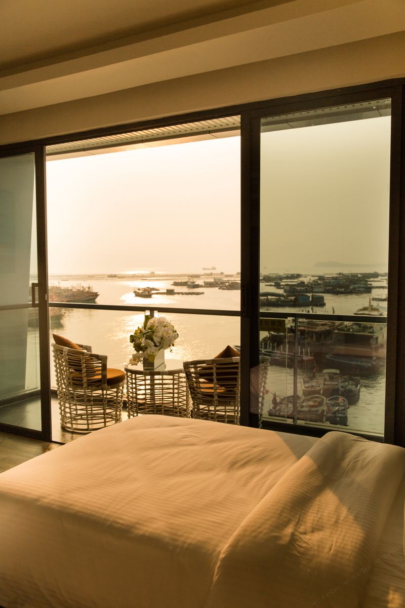 高级海景双床间