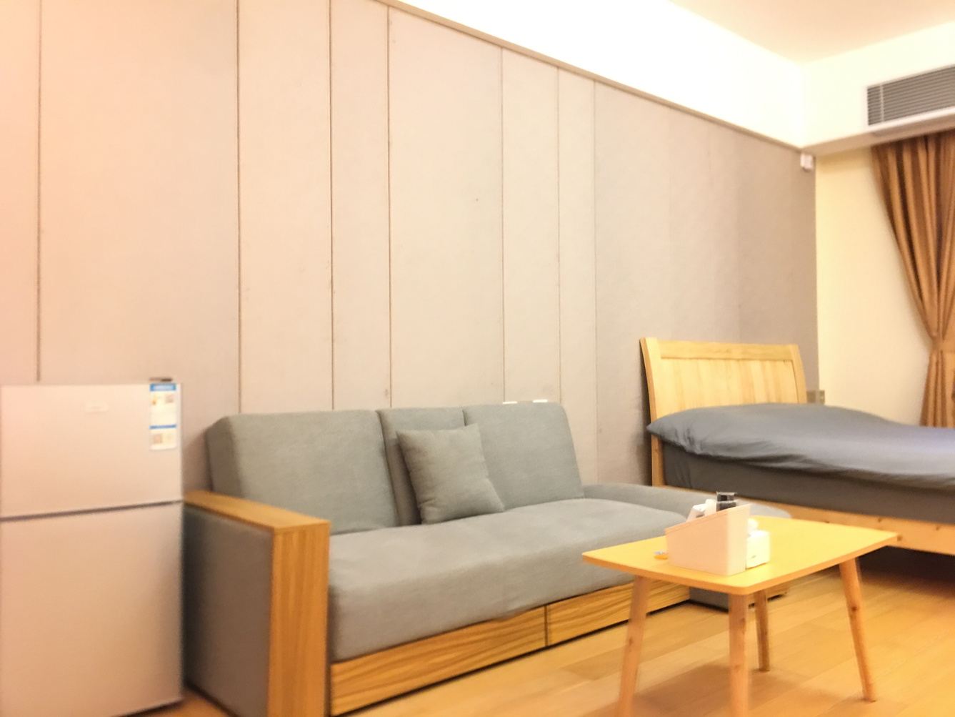 舒适一室二床房