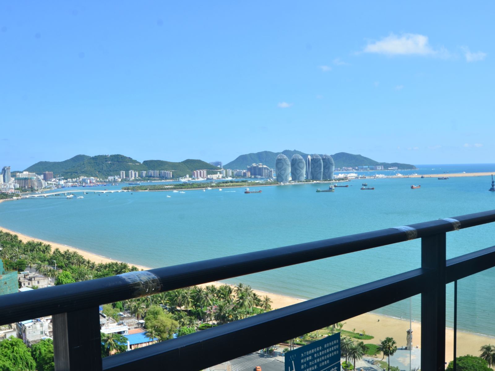 高级海景双床间