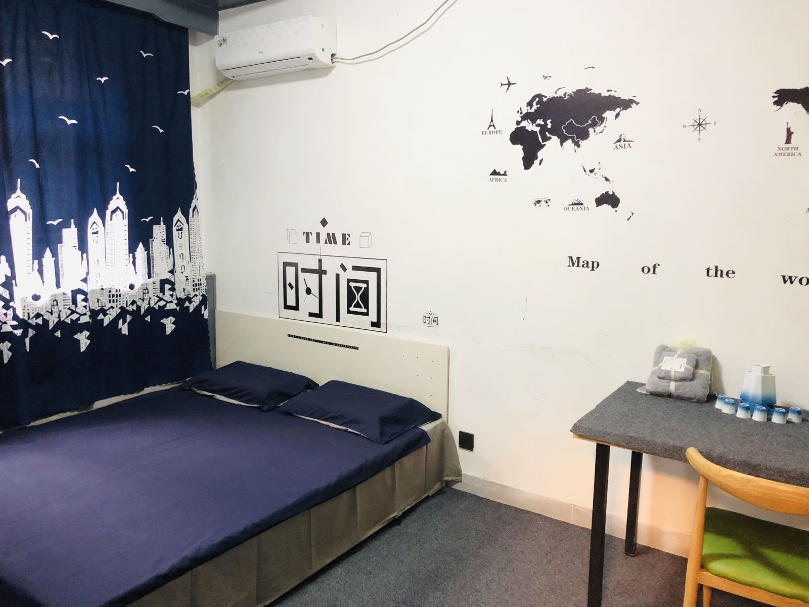 日式简约大床房(公共卫浴)