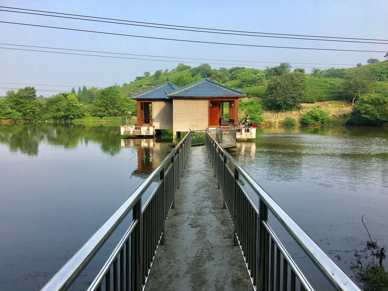 南京黄龙岘文艺气息带二层平台大院子的别墅(泉峰山庄分店)