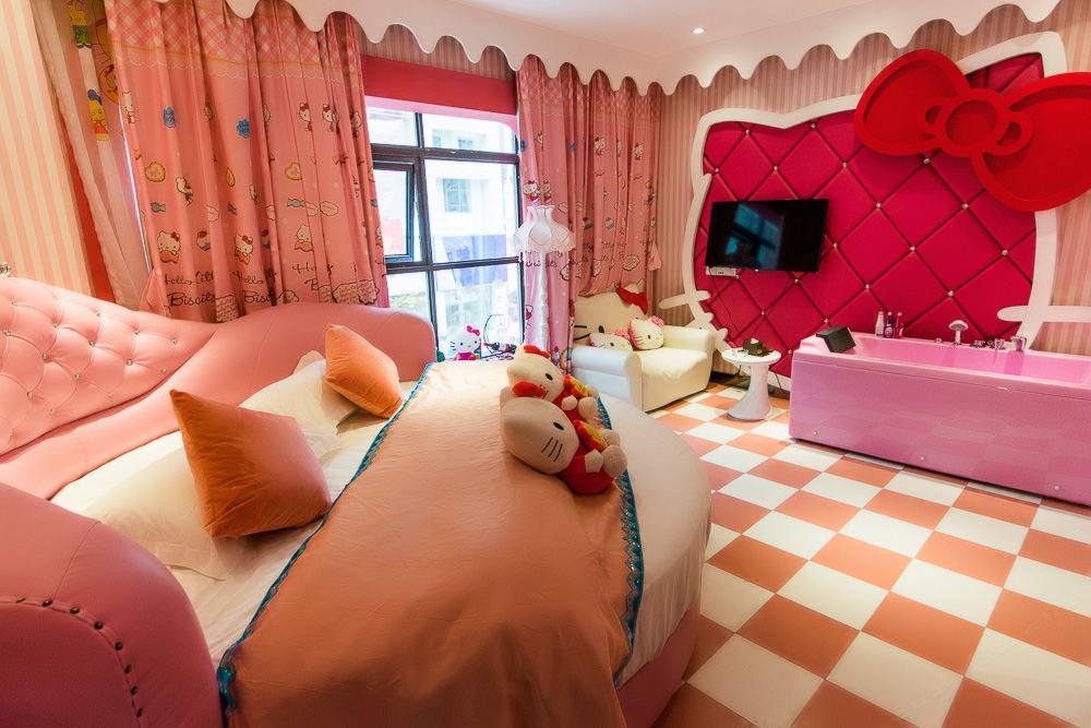 Hello kitty主题房