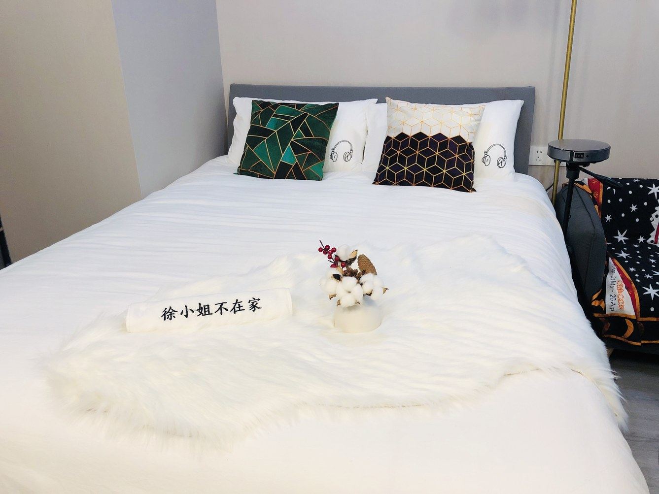舒适私人影院一室大床房