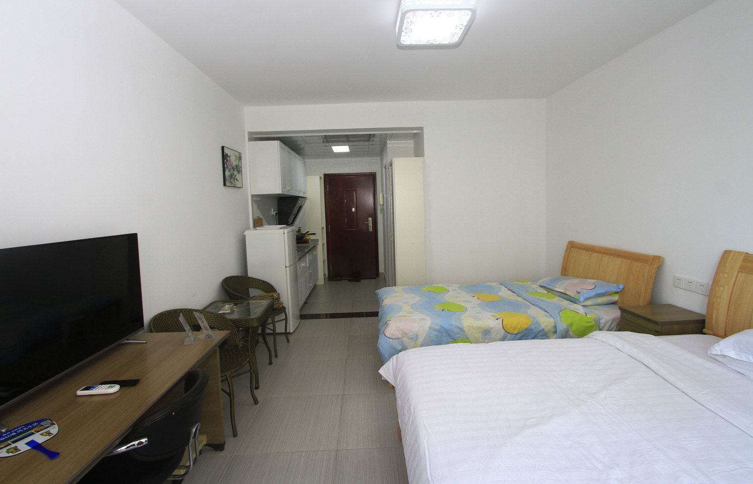 精致精装一室二床房(无窗)