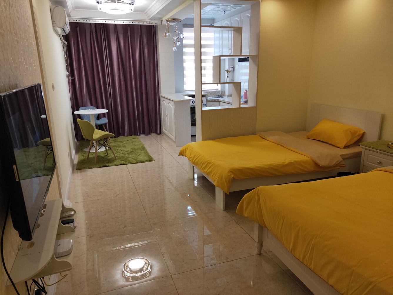 精装一室二床房