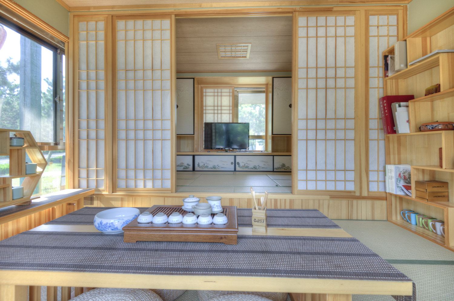 舒适日式四室榻榻米房