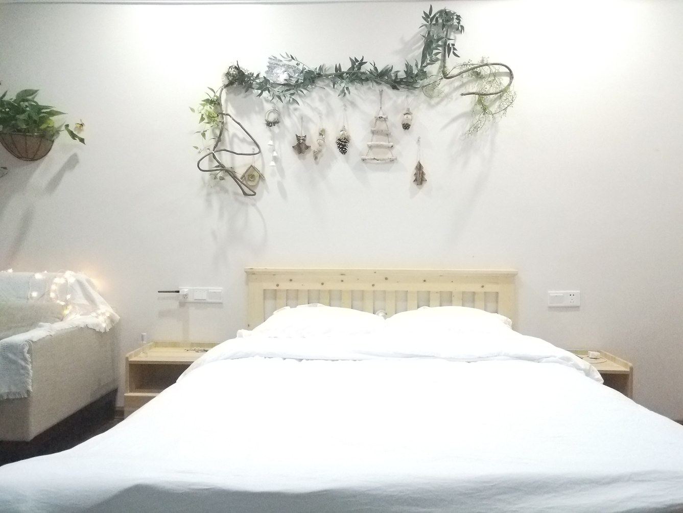 绿色一室大床房