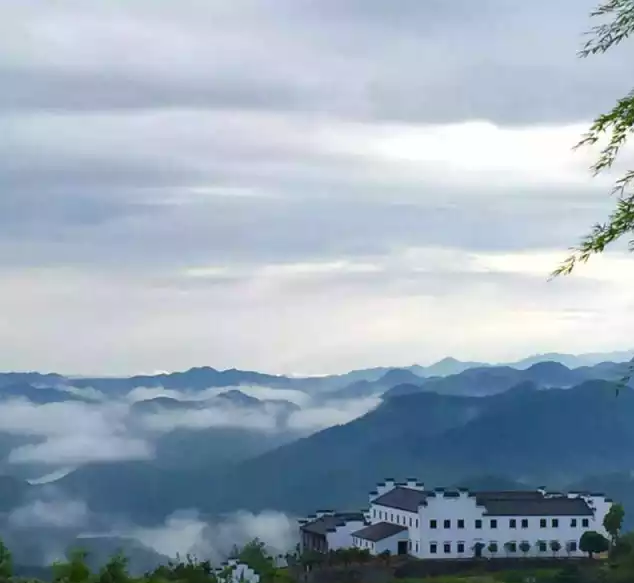 东阳天山村,,一个飘浮于云端的天然氧吧