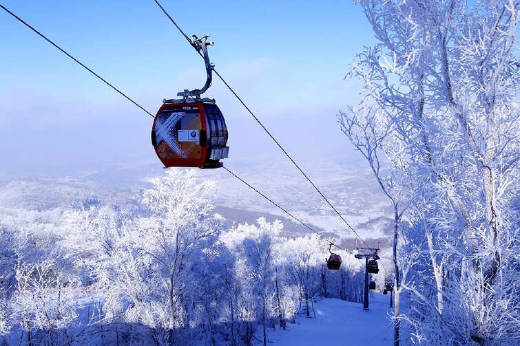 吉林万科松花湖滑雪场