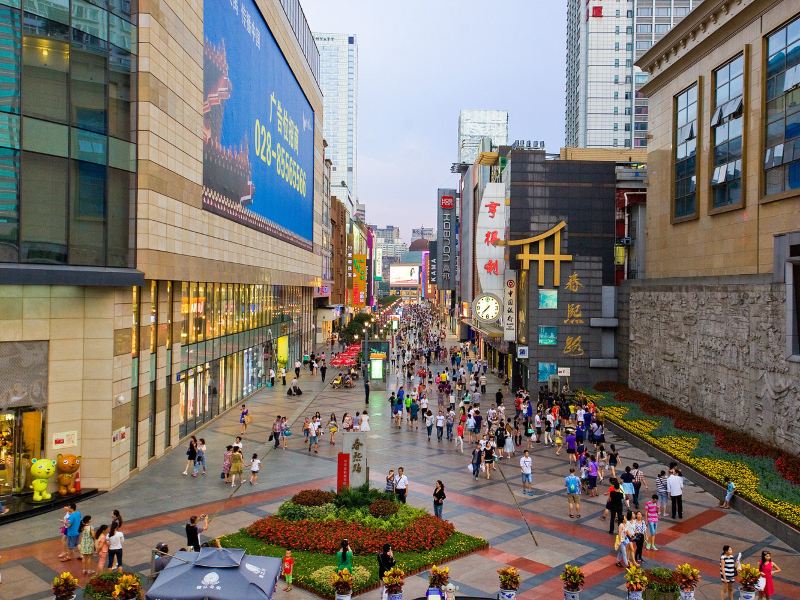 成都欢乐颂公寓（春熙路太古里wifc店）(香巷子路分店)