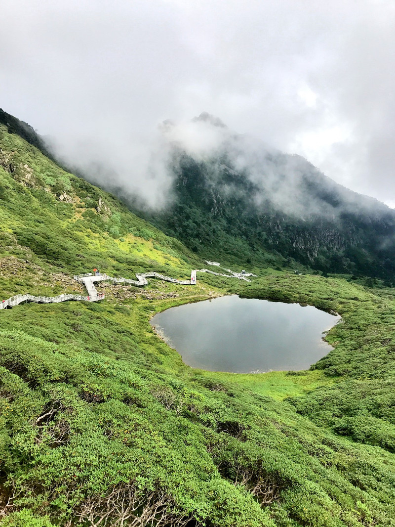 山顶的洗马潭