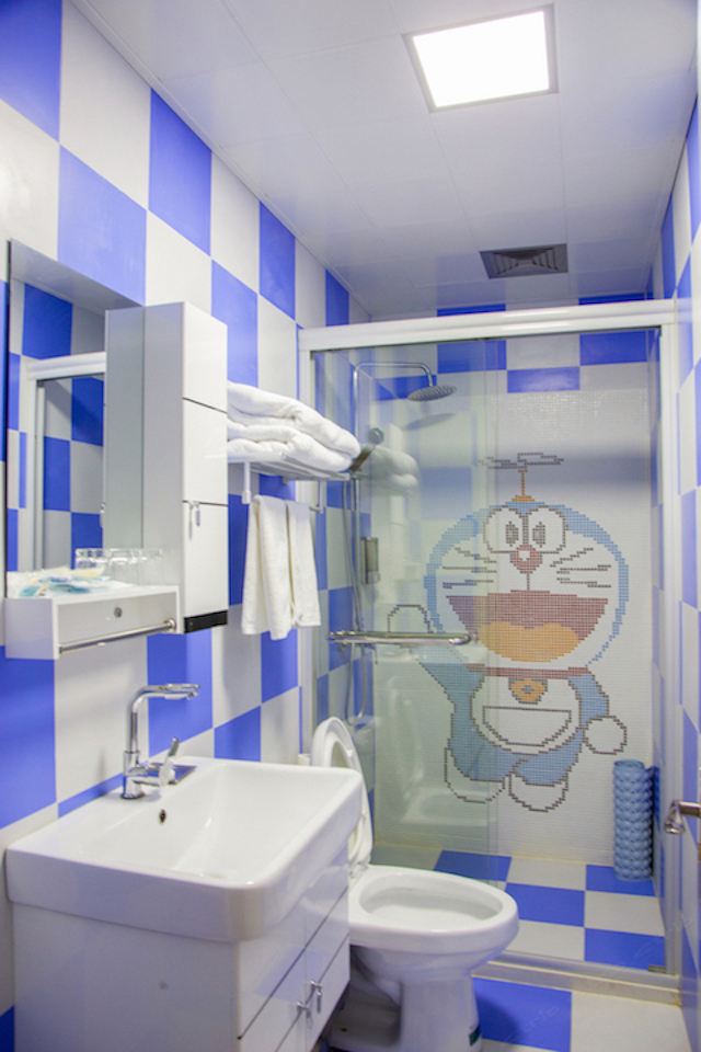 哆啦a梦主题房