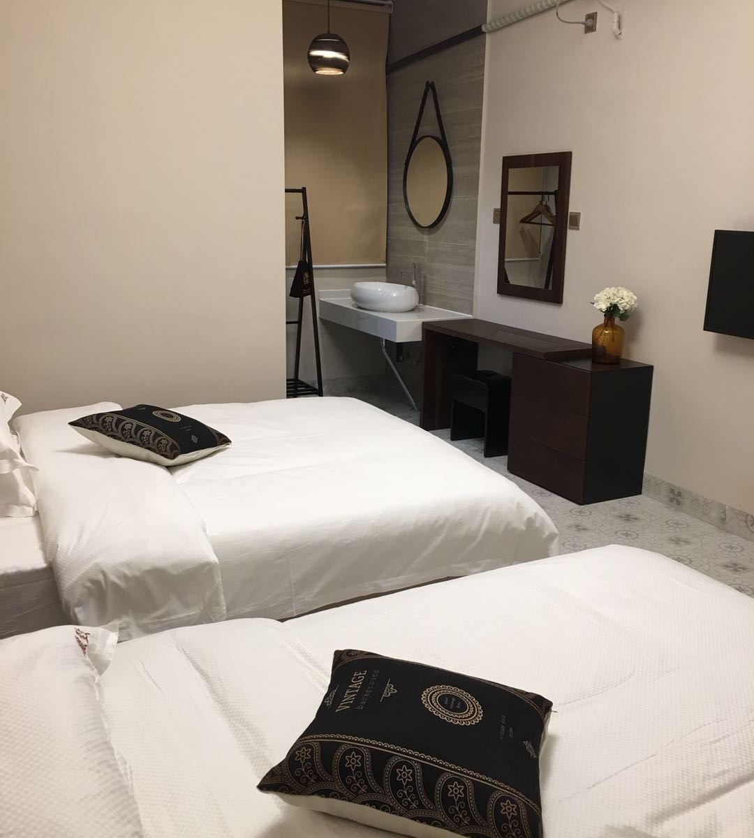 布拉格双床房