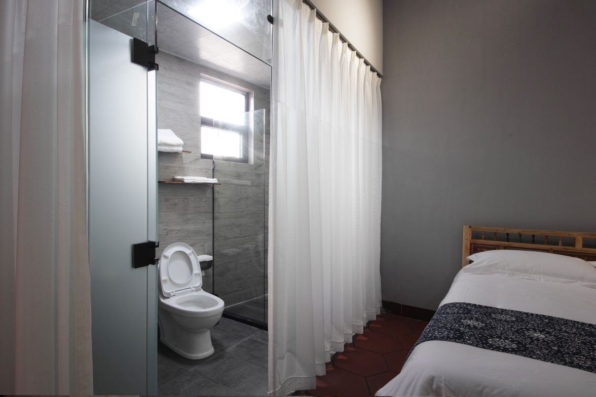 观海庭院双床房