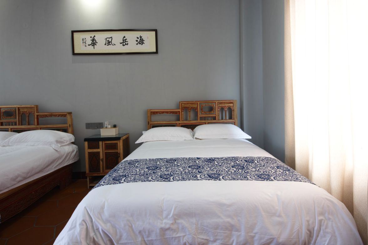 观海庭院双床房