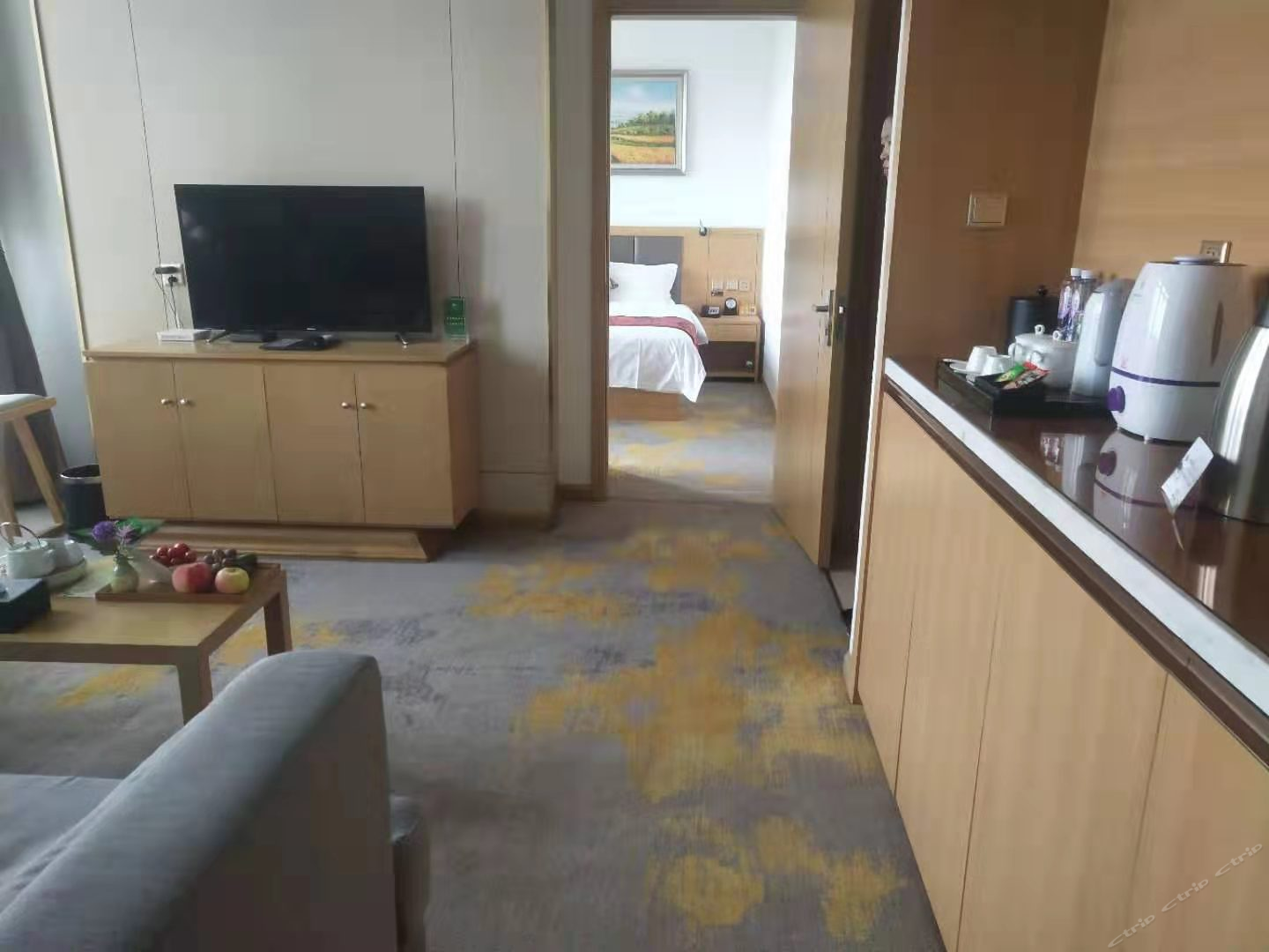 豪华家庭多床套房