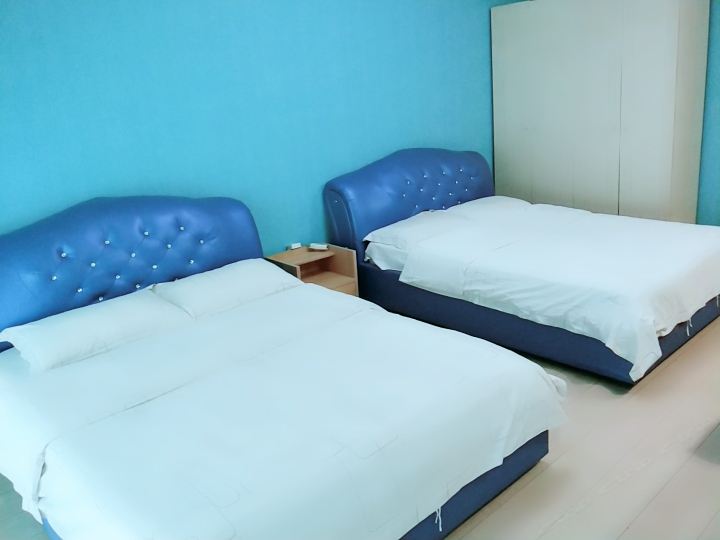 豪华麻将双床房