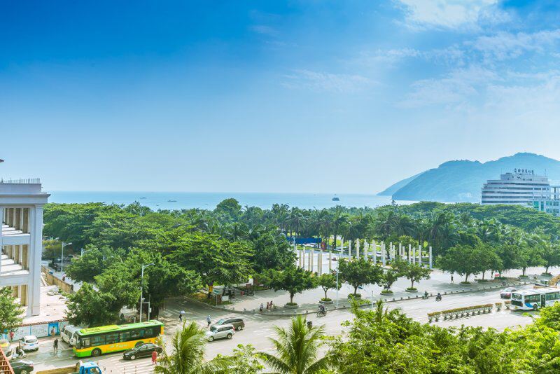 椰岛情海景阳台子母房