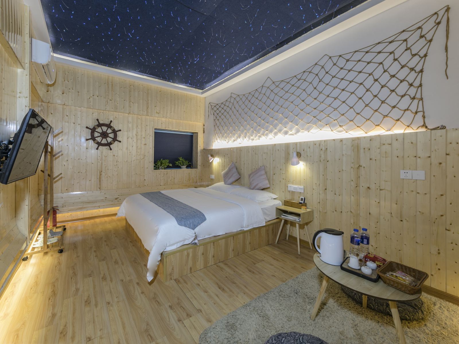 船屋主题星空大床房
