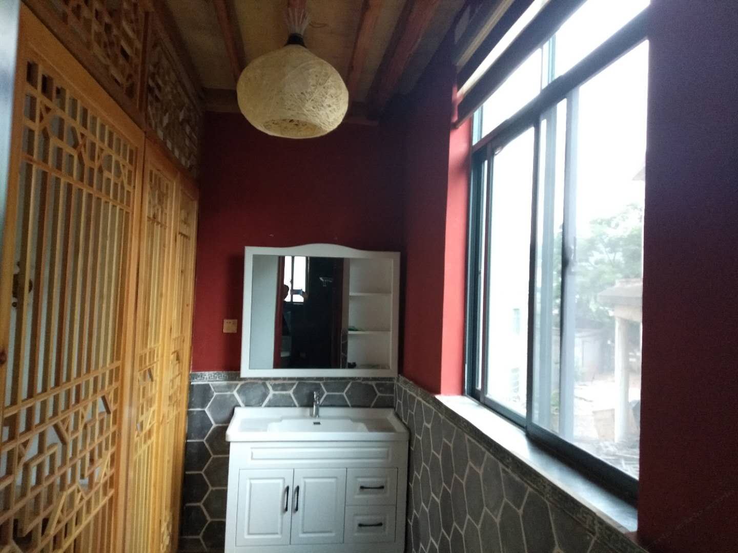 老木屋艺术大床房